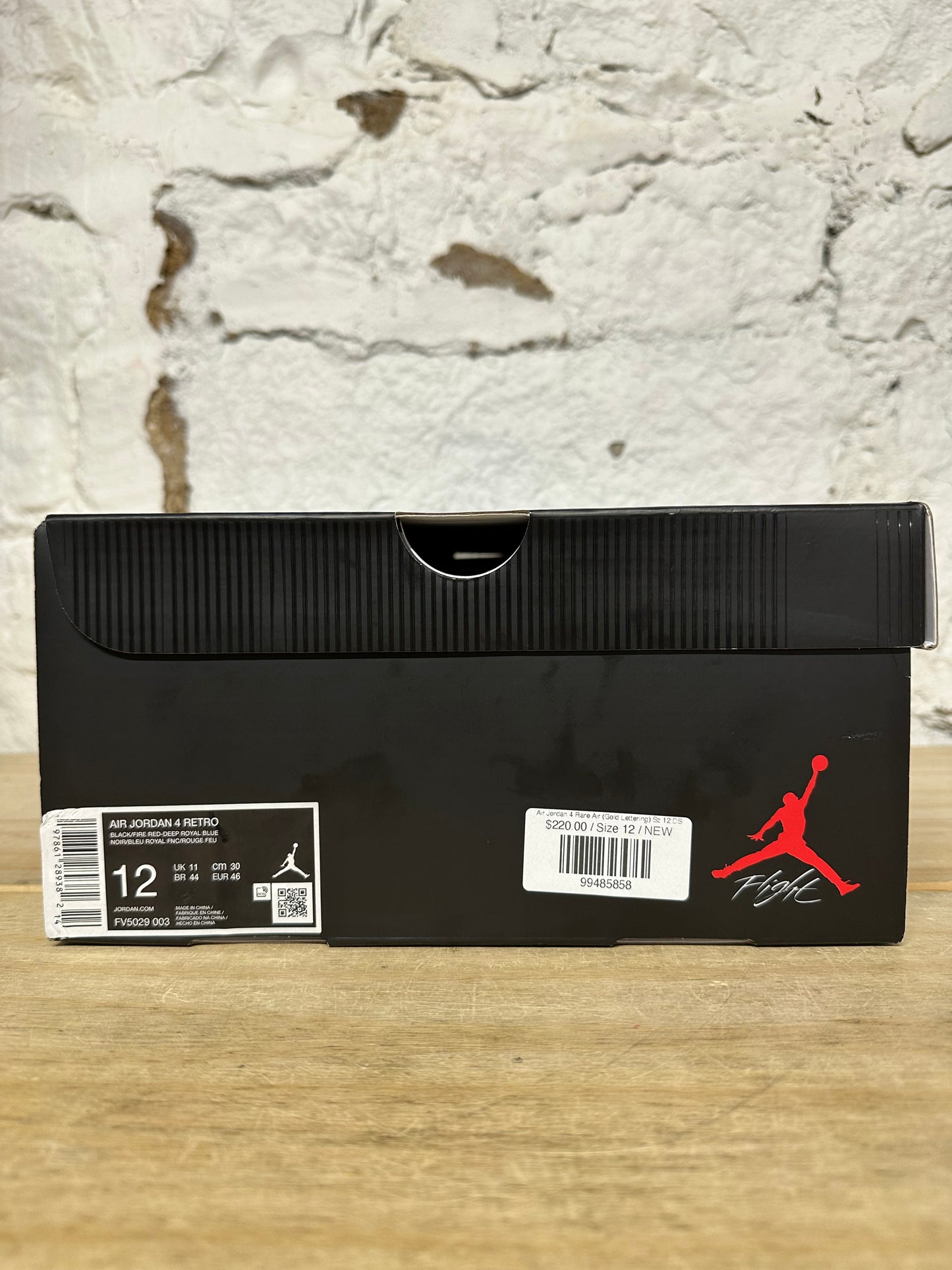 Air Jordan 4 Rare Air (Gold Lettering) Sz 12 DS