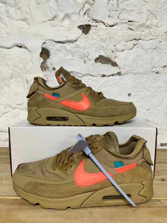 Nike Air Max 90 Off-White Desert Ore Sz 9.5