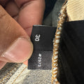 Amiri Knee Hole Dark Blue Denim Jeans Sz 30