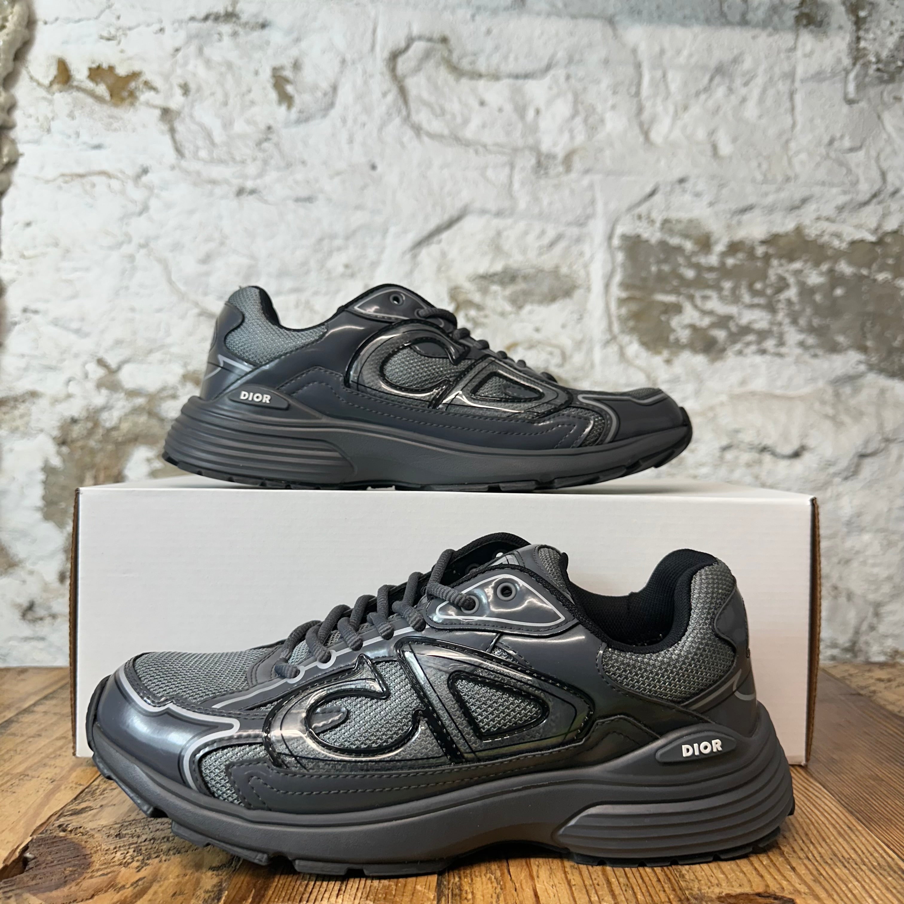 Dior B30 Triple Dark Grey Sneaker Sz 7 (40)