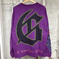 Godspeed Liberty Purple Long Sleeve T-Shirt Sz M
