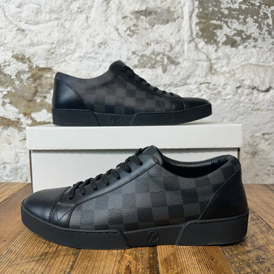 Louis Vuitton Damier Graphite Luxembourg Sneaker Sz 9.5 (8LV) No Box
