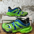 Balenciaga Track Runner Blue Green Sneaker Sz 7 (40)