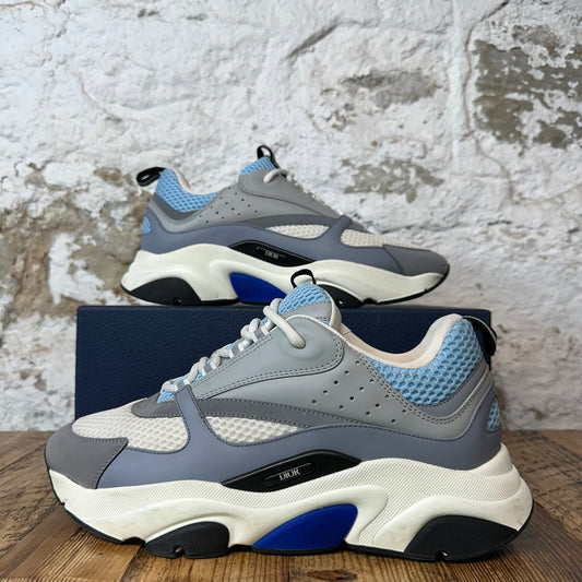 Dior B22 Grey White Blue Sneaker Sz 10 (43)