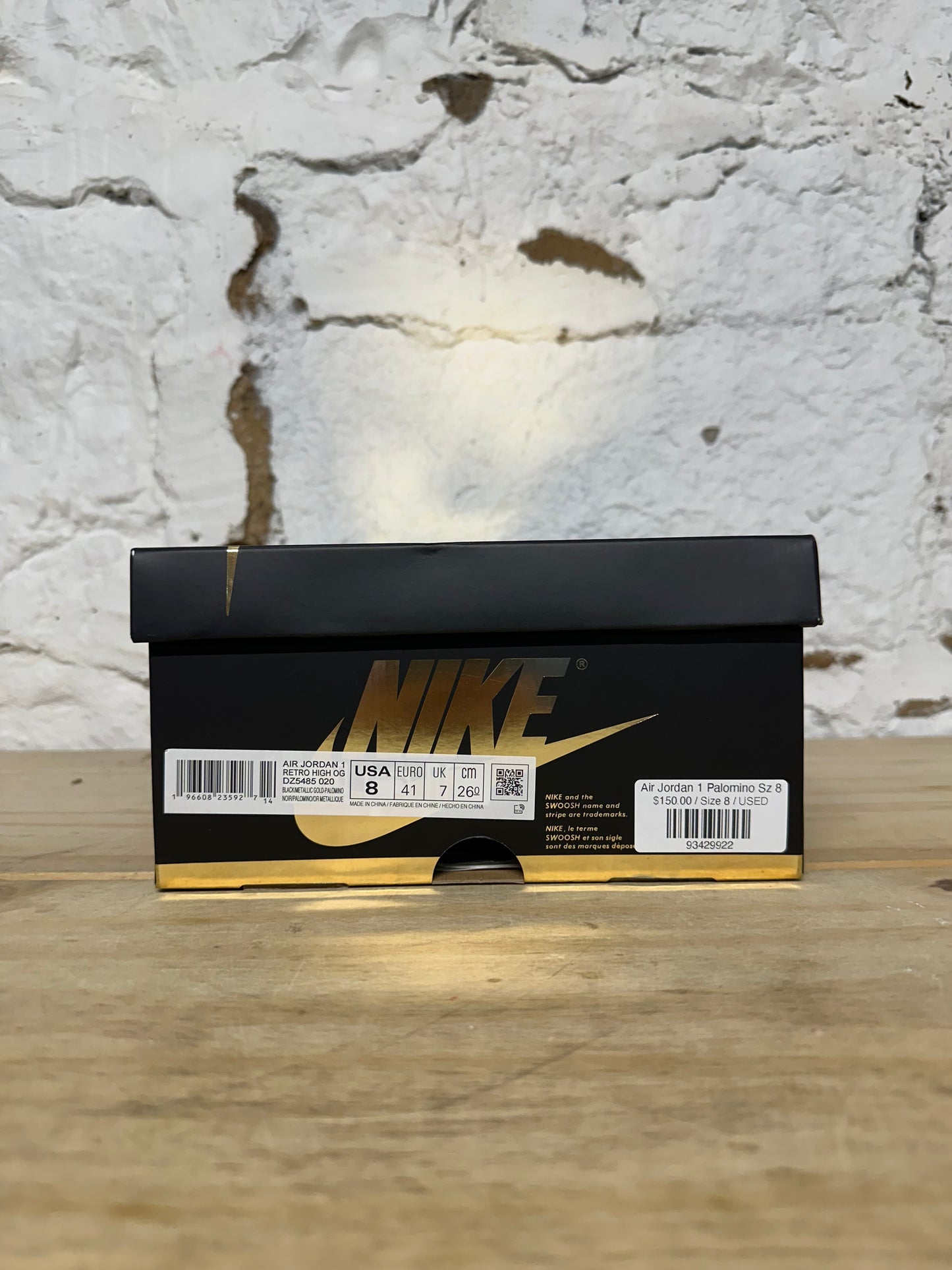 Air Jordan 1 Palomino Sz 8