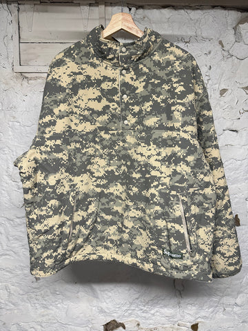 Supreme Polartec Shearling Reversible Camo Jacket Sz XL