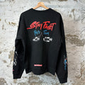 Chrome Hearts Matty Boy Stay Fast Crewneck Black Sz L