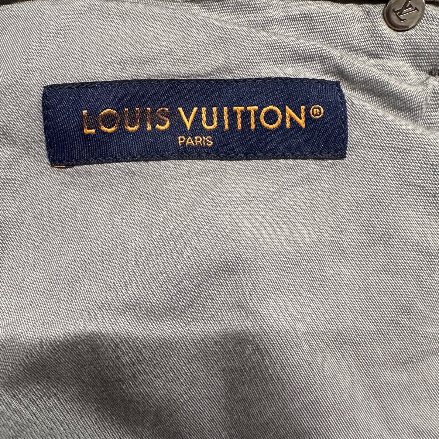 Louis Vuitton Kid Super Patchwork Portrait Denim Jeans Sz 36 DS