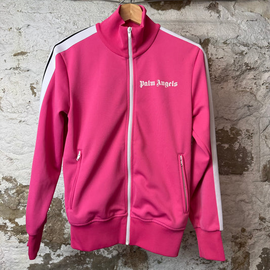 Palm Angels Hot Pink Track Jacket Sz S