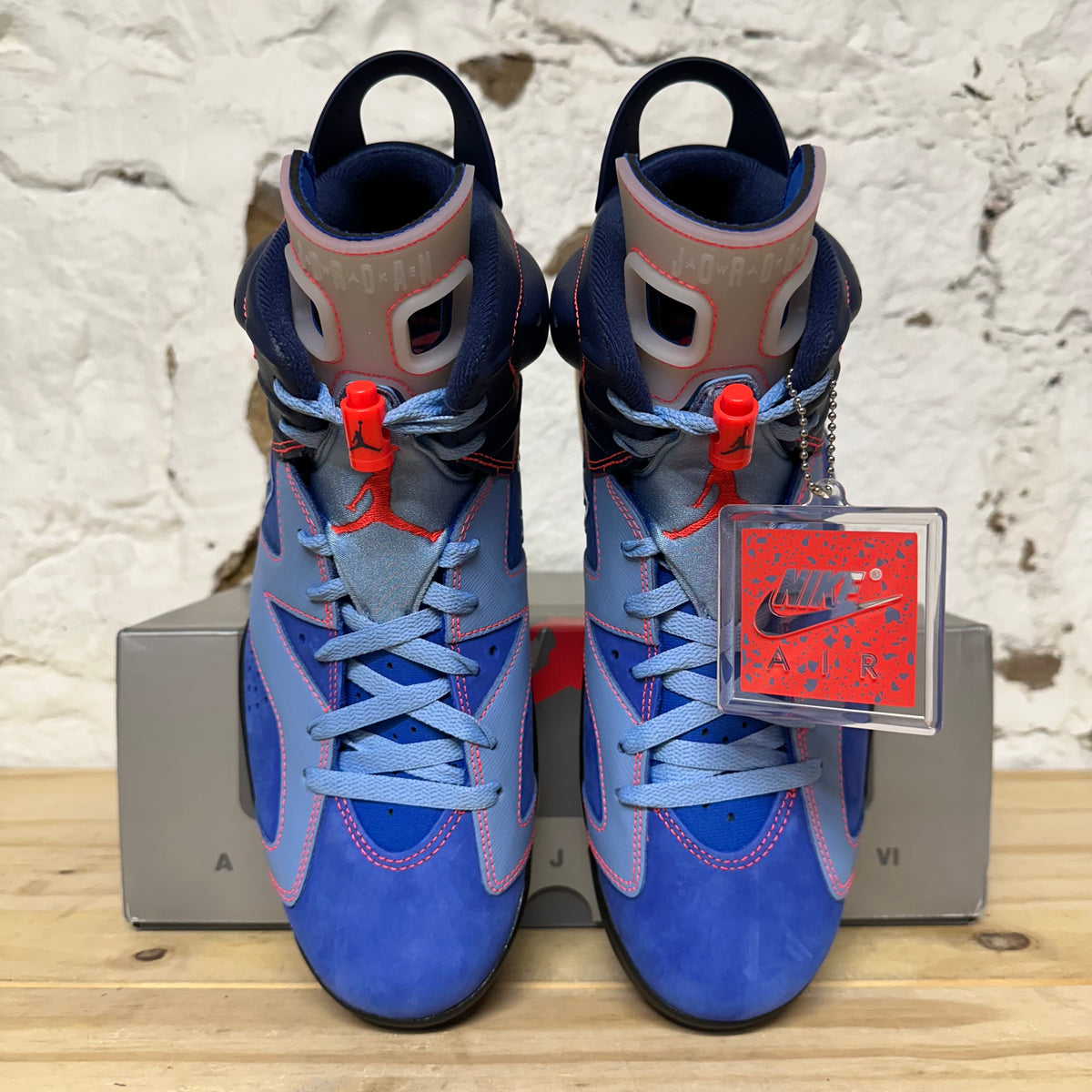 Air Jordan 6 Awake NY Midnight Navy Sz 10.5 DS