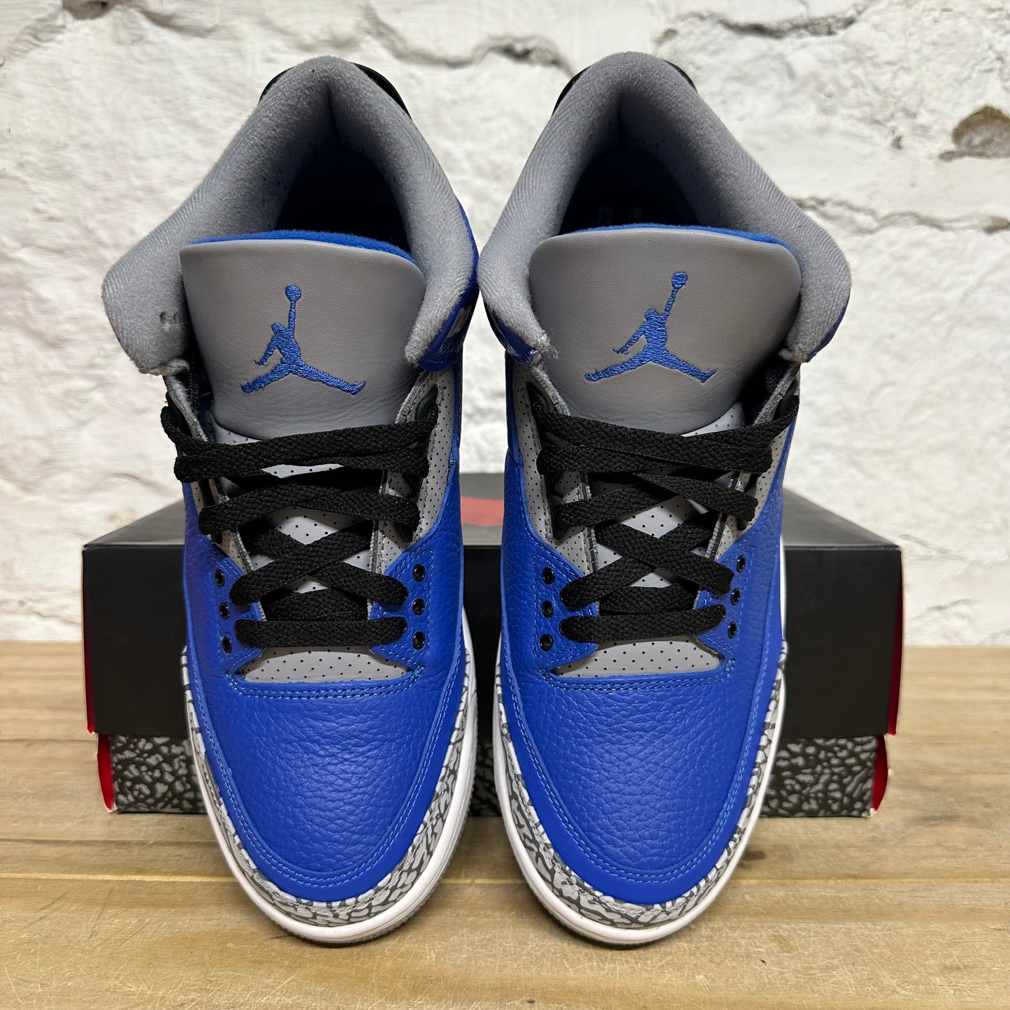 Air Jordan 3 Varsity Royal Cement Sz 10