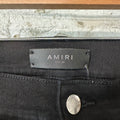 Amiri Vine Spell Black Denim Jeans Sz 36