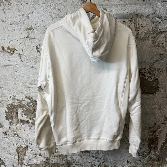 Dior Homme CD Applique Hoodie White Sz L