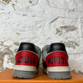Louis Vuitton Grey Black White Strap Trainer Sz 8.5 (7LV)