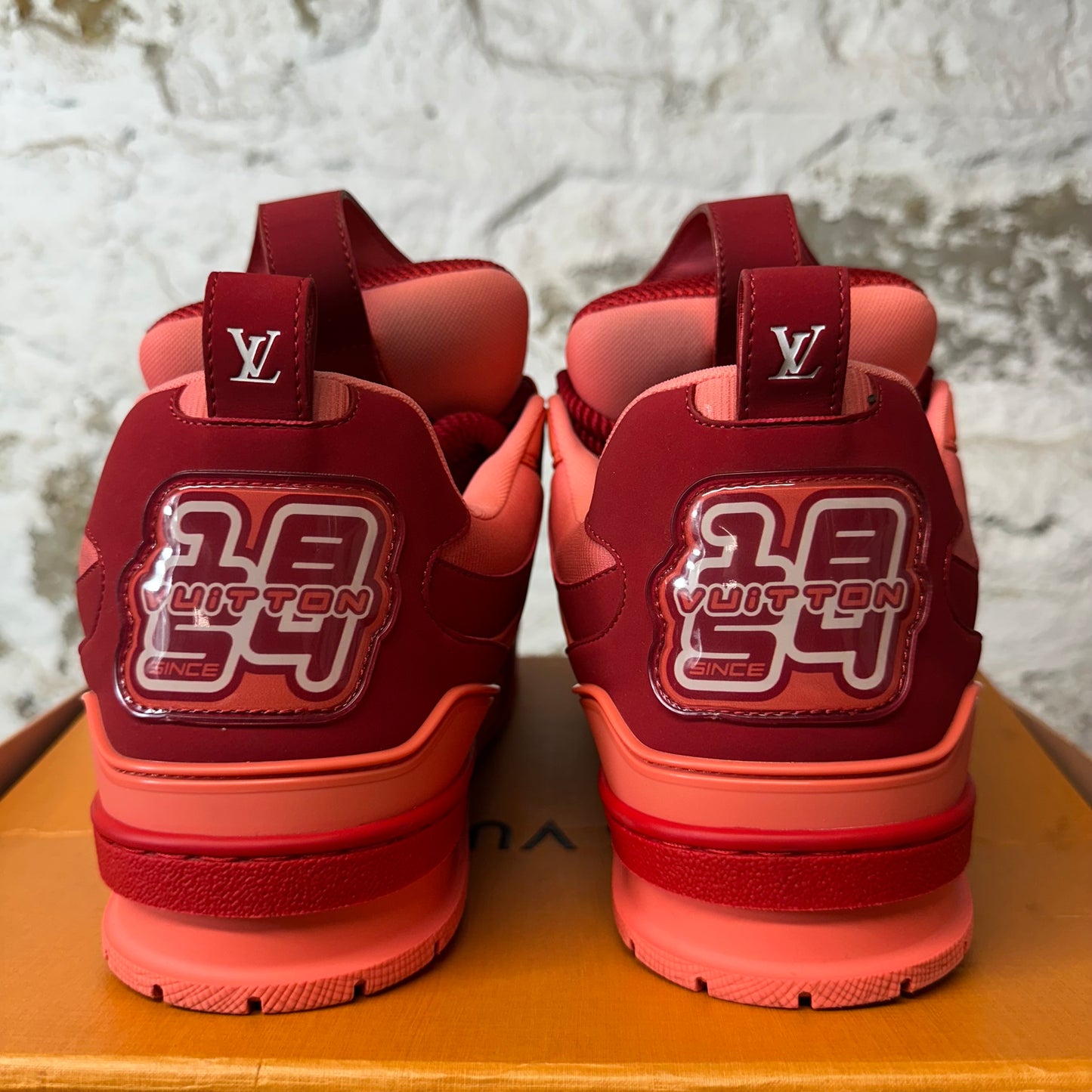 Louis Vuitton Red Skate Sneaker Sz 12 (10.5LV)