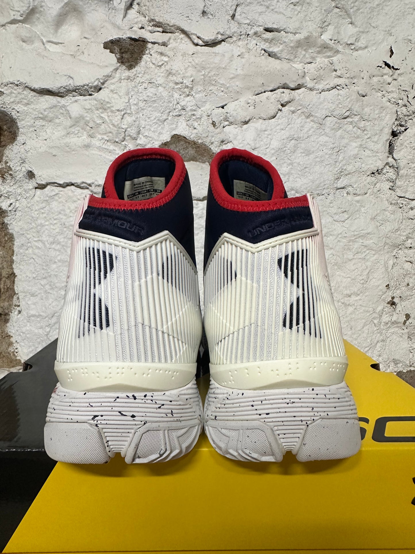 Under Armour Curry 2.5 Hoop Nation Sz 10.5 DS