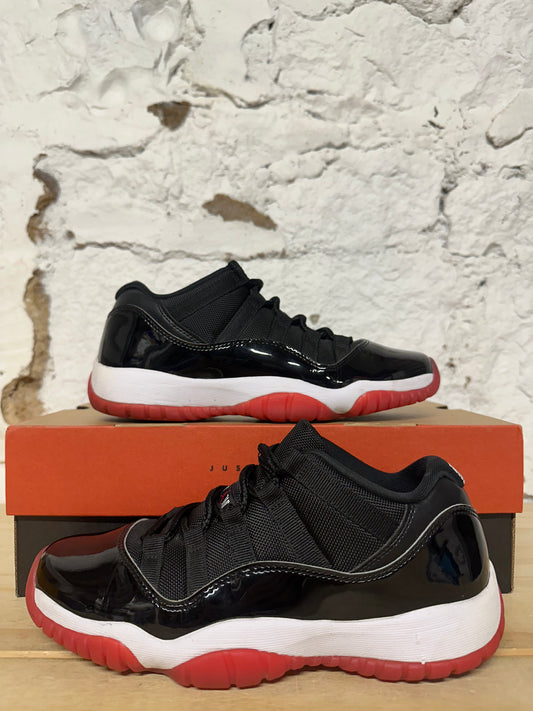Air Jordan 11 Low Bred Sz 6.5Y