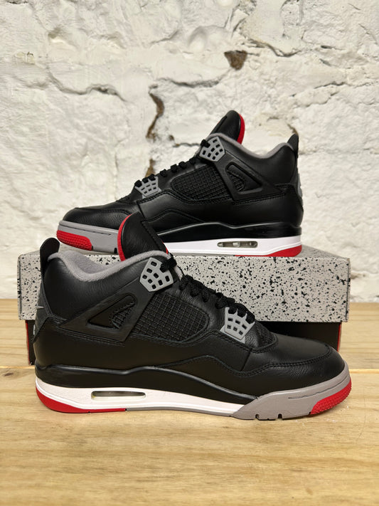 Air Jordan 4 Bred Reimagined Sz 9.5