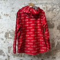 Supreme 3M Repeat Logo Jacket Red Sz L