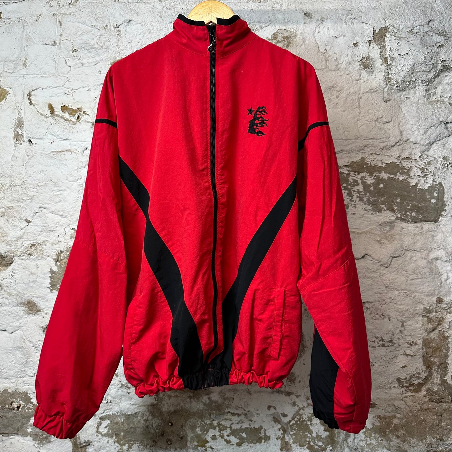 Hellstar Thriller Zip Up Track Jacket Sz M