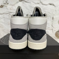 Air Jordan 1 Mid Craft White Cement Grey Black Sz 10 DS