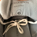 Bottega Veneta Silver White Orbit Sneaker Sz 12 (45)
