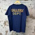 Gallery Dept Orange Tokyo Spell T-shirt Navy Sz M