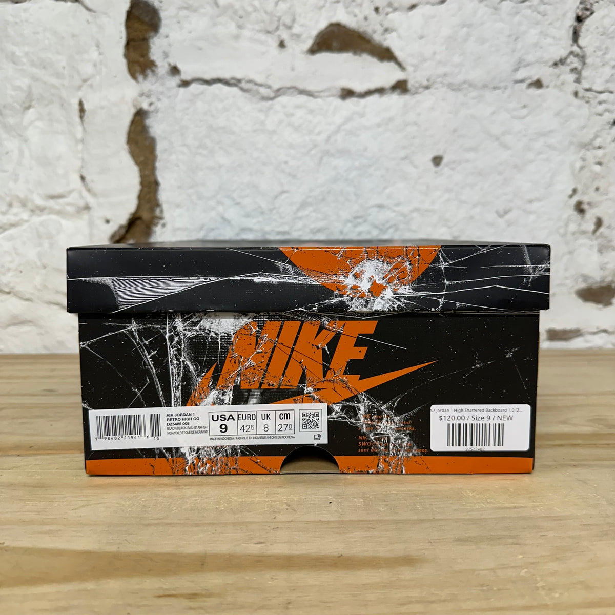 Air Jordan 1 High Shattered Backboard (2025) Sz 9 DS