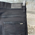 Amiri MX1 Aloha Patch Black Denim Jeans Sz 30