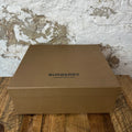 Burberry Arthur Tan Plaid White Sneaker Sz 12 (45) DS