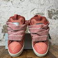 Lanvin Curb Pink Speckle White Sneaker Sz 11 (44)