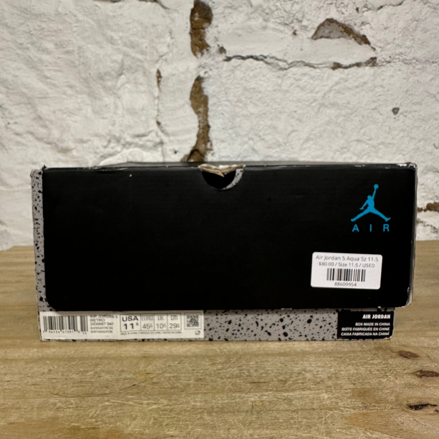 Air Jordan 5 Aqua Sz 11.5