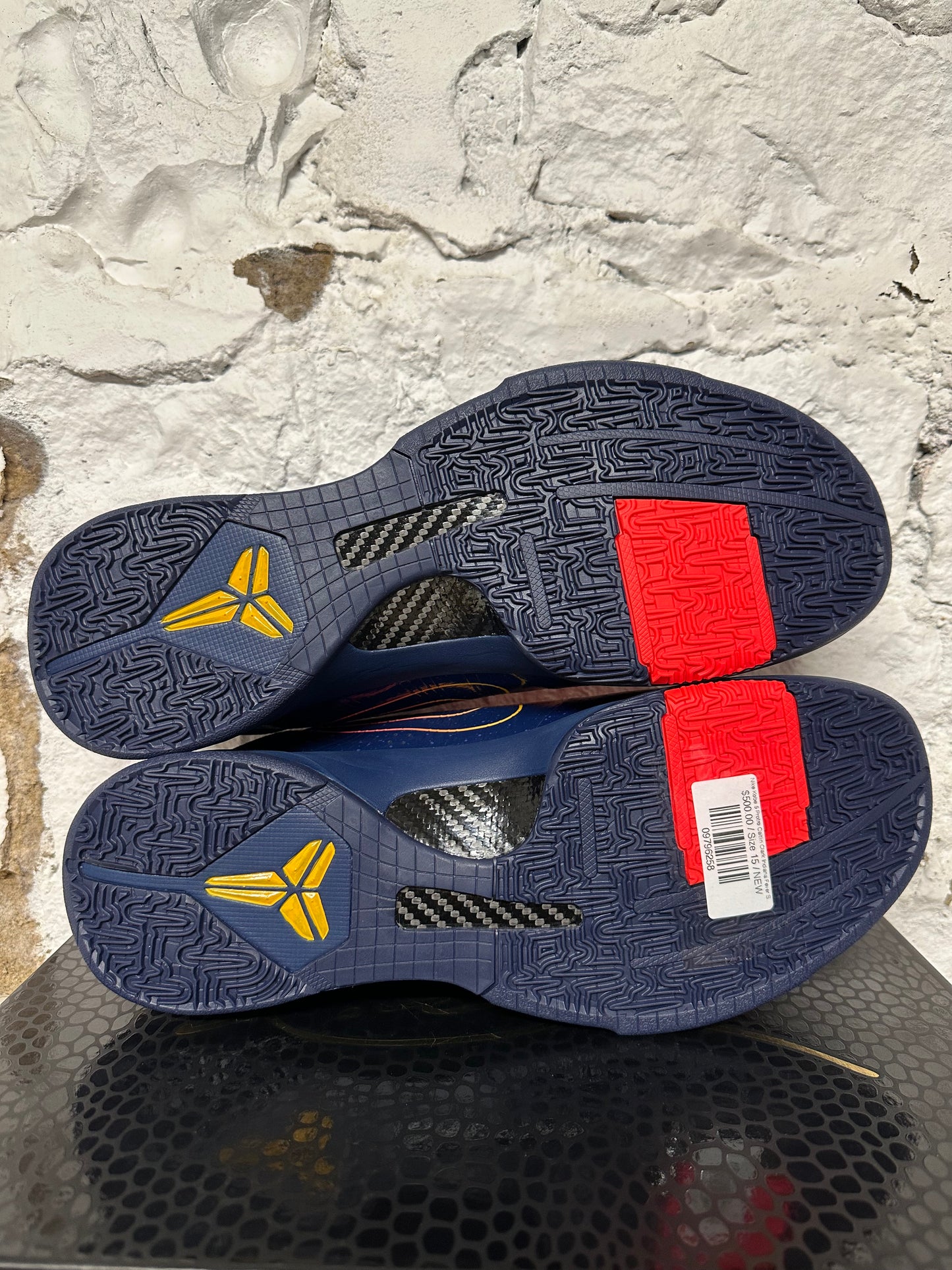 Nike Kobe 5 Protro Caitlin Clark Indiana Fever Sz 15 DS