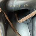 Louis Vuitton Black White Brown Monogram Runaway Sneaker Sz 8 (6.5LV)