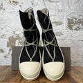 Rick Owens High Hexa Lace Black Milk Sneaker Sz 14 (47)
