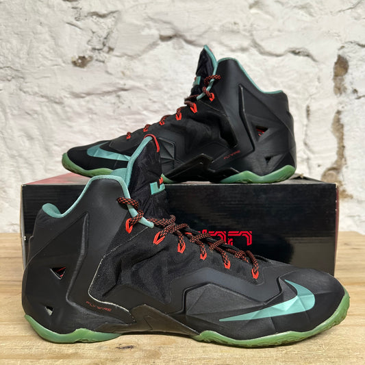 Nike LeBron 11 Diffused Jade Sz 13