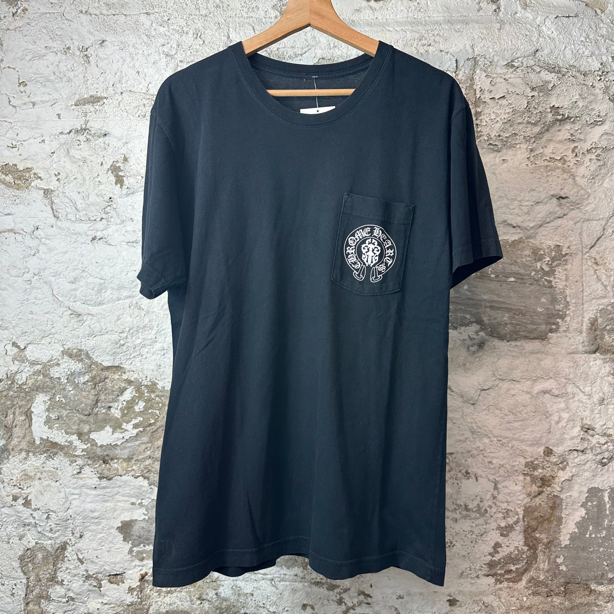 Chrome Hearts Dagger USA Flag Black T-Shirt Sz L