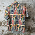 Rhude Multicolor Pendant Button Up Shirt Sz M