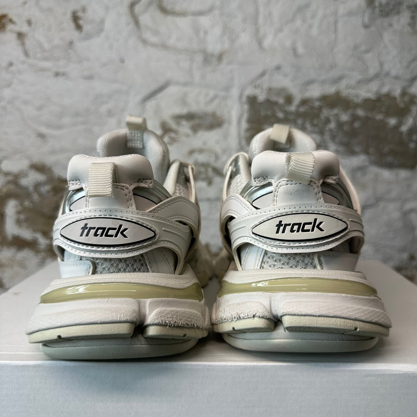 Balenciaga Track Runner Triple White Sneaker Sz 4.5 (36)