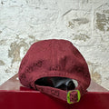Gucci GG Monogram Burgundy Hat Sz M W/ Box