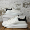 Alexander Mcqueeb Black Tab Stud White Sneaker Sz 8 (41)