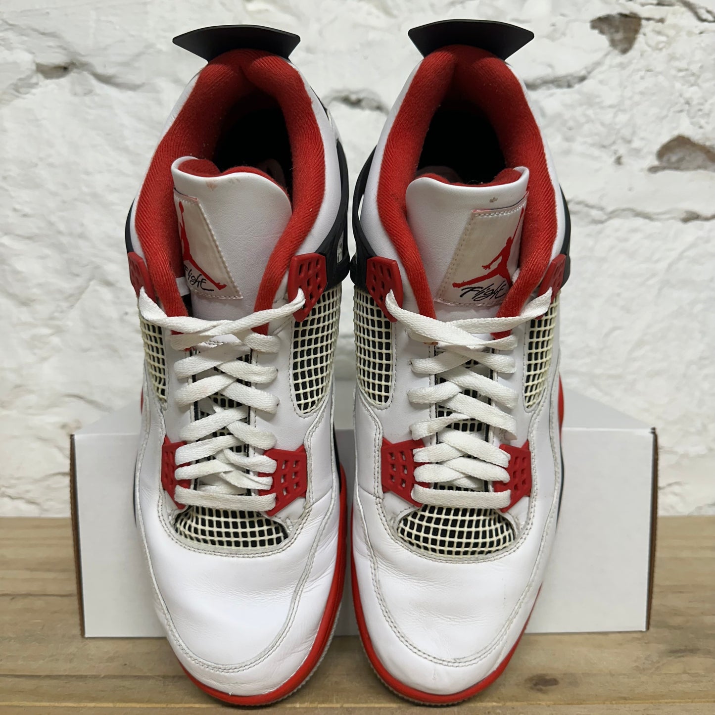 Air Jordan 4 Fire Red Sz 14