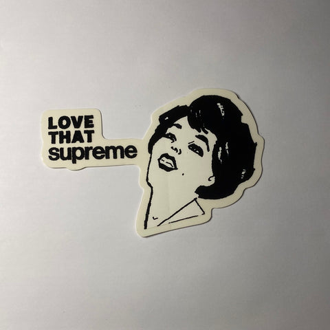 Supreme Love That Sticker