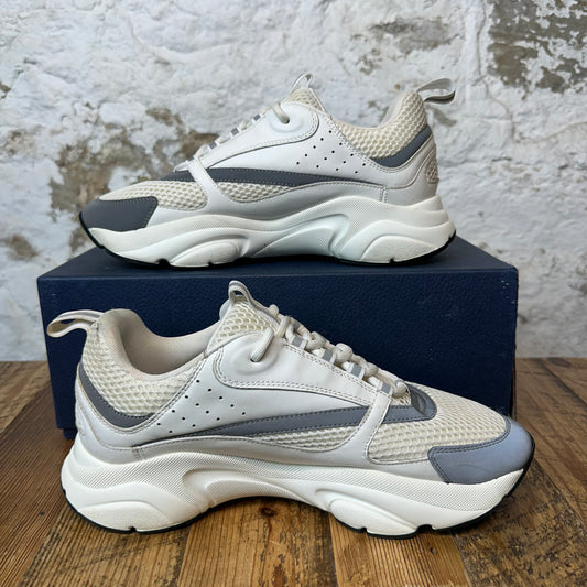 Dior B22 White Gray 3M Sneaker Sz 9 (42)