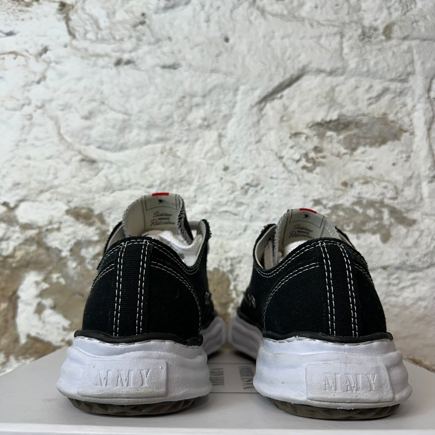 Maison Mihara Black White Peterson Sneaker Sz 10 (43)