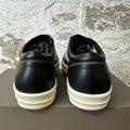 Rick Owens Vintage Black Leather Milk Sneaker DS