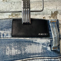 Amiri Wes Lang Sketch Blue Denim Jeans Sz 31