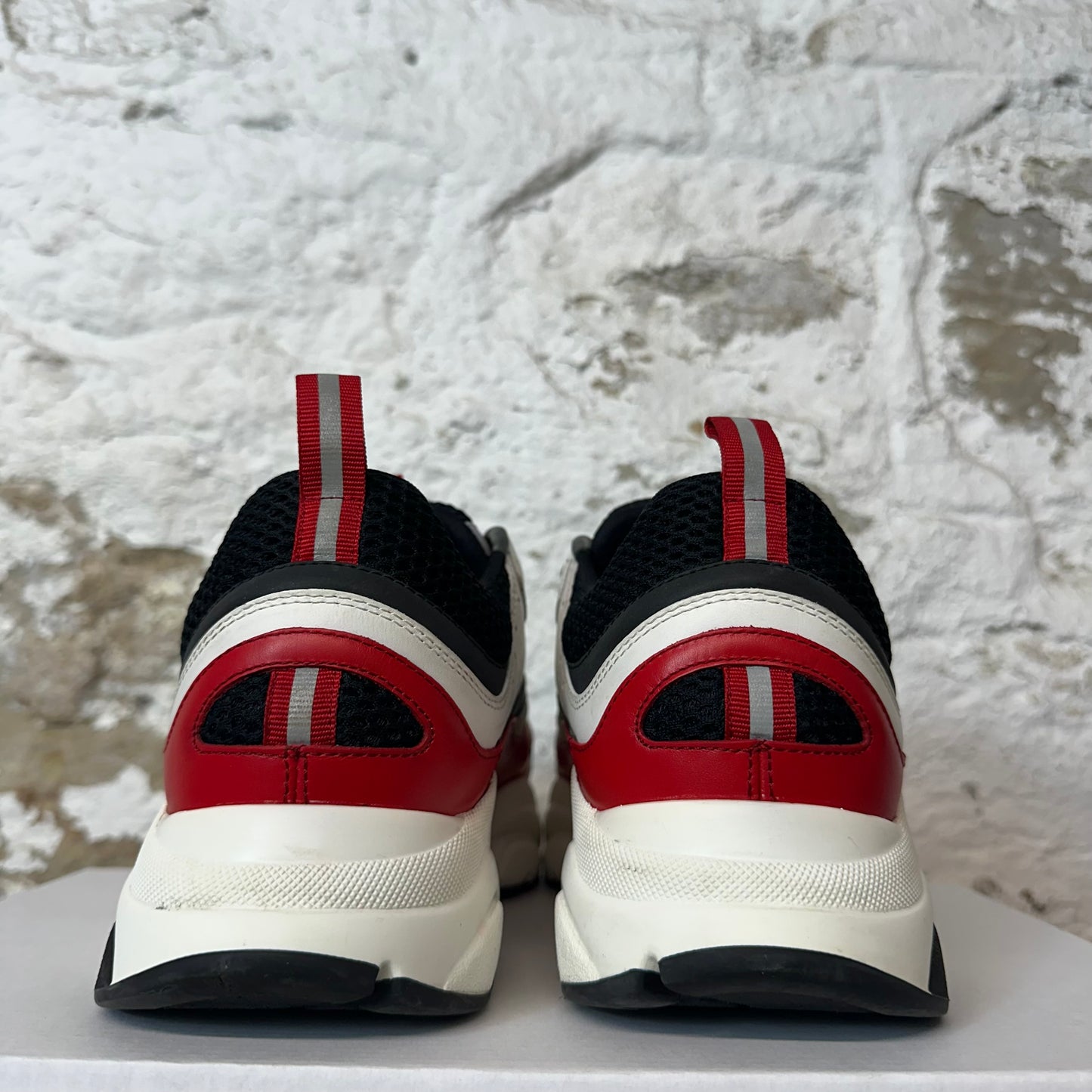 Dior B22 Black White Red Sneaker Sz 9 (42)