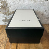 Gucci Black Leather Low Sneaker Sz 10
