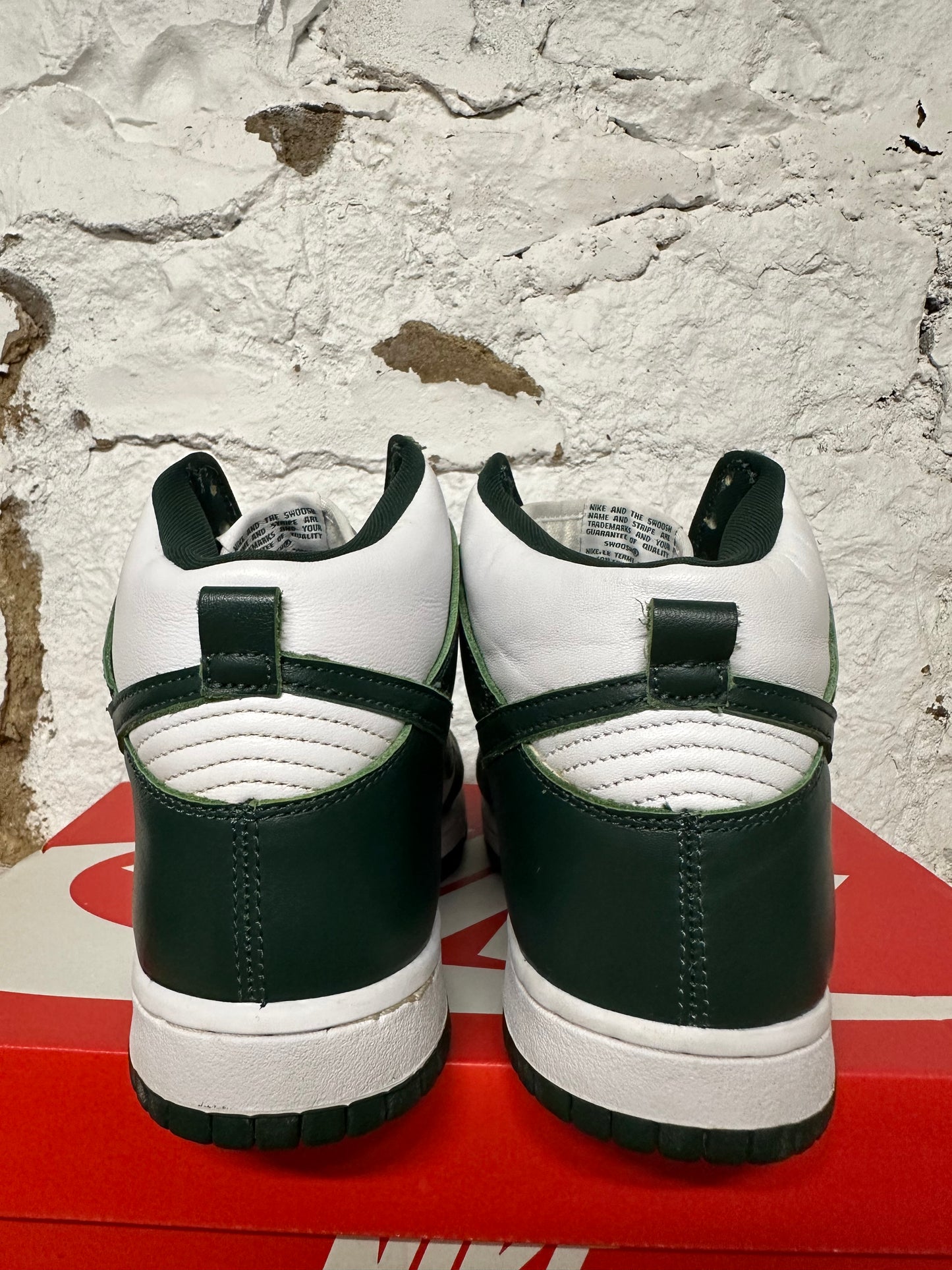 Nike Dunk High Michigan State Sz 8.5